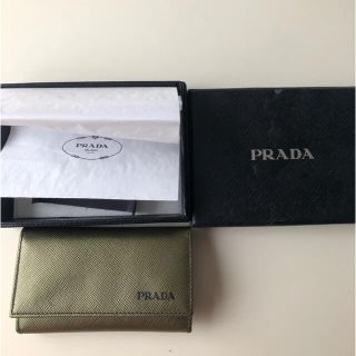 プラダ(PRADA)のプラダ★キーケース　カーキ(キーケース)