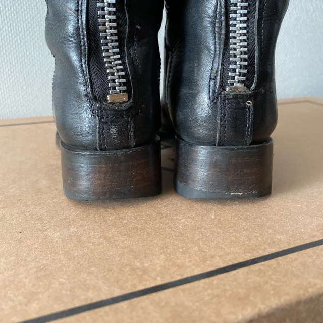 ASH(アッシュ)のASH  アッシュ　ロングブーツ　黒　ブラック レディースの靴/シューズ(ブーツ)の商品写真