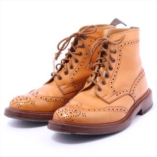 トリッカーズ(Trickers)のトリッカーズ  レザー 9.5 ブラウン メンズ ブーツ(ブーツ)