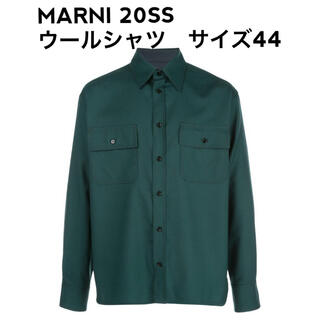 マルニ(Marni)のMARNI ウールシャツ　サイズ44(シャツ)