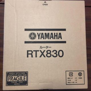 ヤマハ(ヤマハ)のYAMAHA RTX830(PC周辺機器)