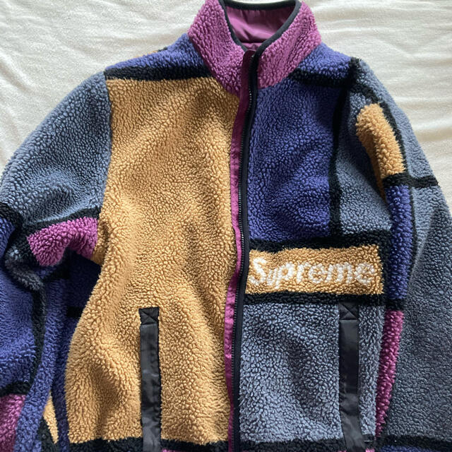 Supreme(シュプリーム)のReversible Colorblocked Fleece Jacket  メンズのジャケット/アウター(ブルゾン)の商品写真