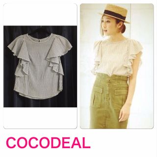 ココディール(COCO DEAL)のCOCODEAL♡ストライプトップス(シャツ/ブラウス(半袖/袖なし))