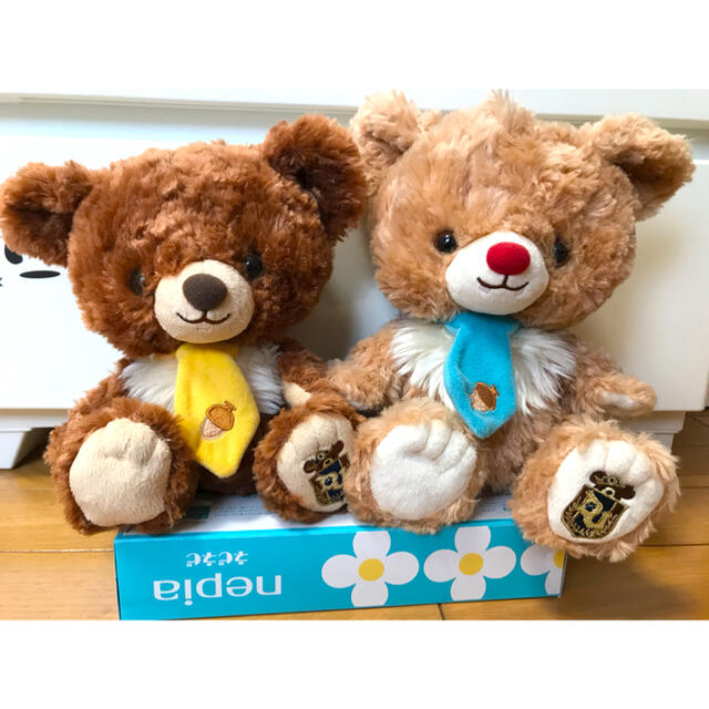 Disney(ディズニー)の【2体セット】ユニベアシティ　モン&ブラン【ディズニー】 エンタメ/ホビーのおもちゃ/ぬいぐるみ(ぬいぐるみ)の商品写真