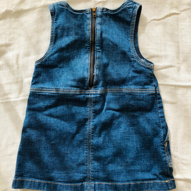 GAP(ギャップ)のGAP 80cm ギャップ　デニム　12-18month ジャンパースカート キッズ/ベビー/マタニティのベビー服(~85cm)(ロンパース)の商品写真