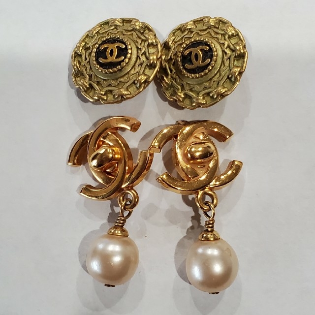 ✨#✨ シャネル ヴィンテージ イアリング 2セット sasebo-jc.or.jp