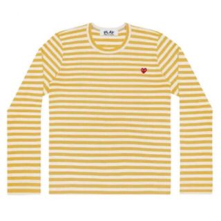 コムデギャルソン(COMME des GARCONS)のCOMME des GARCONS レディース ボーダーTシャツ(Tシャツ(長袖/七分))