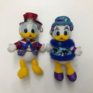 ディズニー(Disney)のディズニー ドナルド デイジー ぬいぐるみバッジ(キャラクターグッズ)