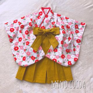 handmade baby HAKAMA 80-90cm(和服/着物)