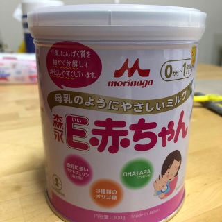 モリナガニュウギョウ(森永乳業)のE赤ちゃん300g缶(乳液/ミルク)