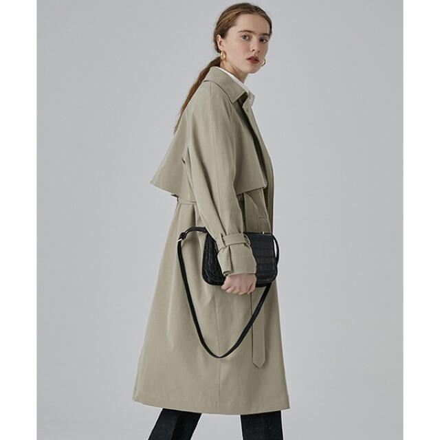 【Fano studios】Belted wide trench coat