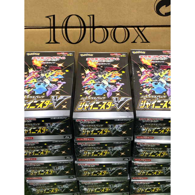 ふるさと納税 ポケモン - シャイニースターv 10box Box/デッキ/パック