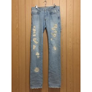DIOR HOMME - dior homme 06SS クラッシュリペア加工スリムデニム