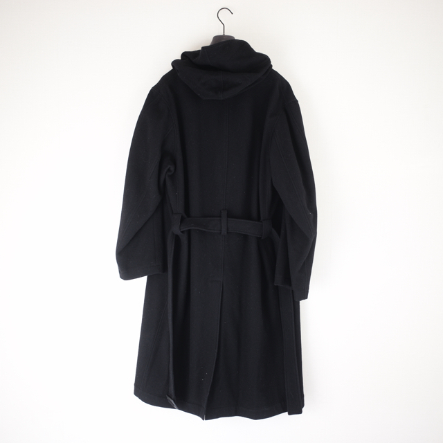 Yohji Yamamoto(ヨウジヤマモト)のREGULATION Yohji Yamamoto Hooded Coat メンズのジャケット/アウター(チェスターコート)の商品写真