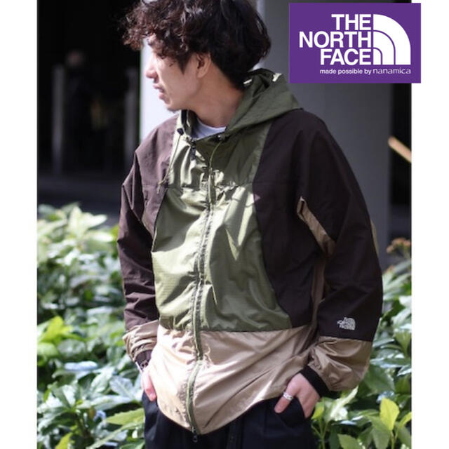 【美品】JS relume別注TNF PPL マウンテンウィンドパーカー