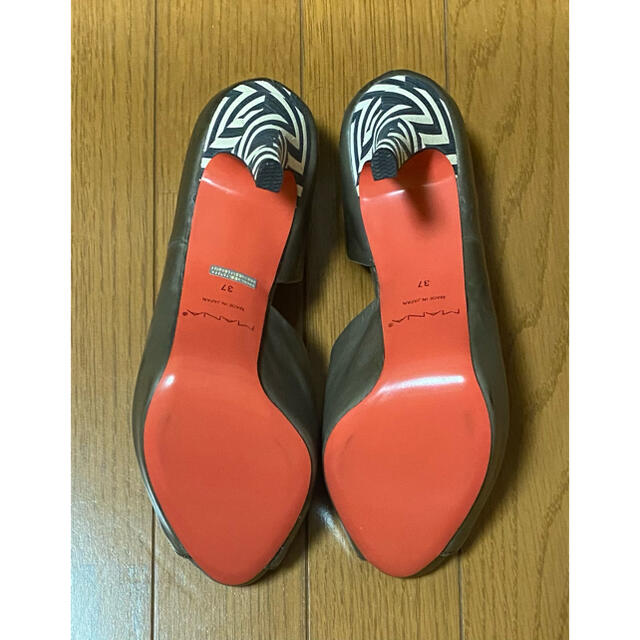 MANA オープントゥハイヒールパンプス | loneoakpoint.com