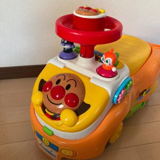 アガツマ(Agatsuma)のアンパンマンビジーカー乗用玩具(手押し車/カタカタ)