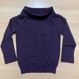 クリアインプレッション(CLEAR IMPRESSION)の美品　クリアインプレッション  七分袖セーター　(ニット/セーター)