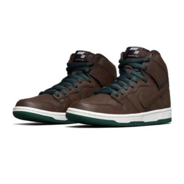 NIKE(ナイキ)のNIKE SB DUNK HIGH "BAROQUE BROWN"28cm メンズの靴/シューズ(スニーカー)の商品写真