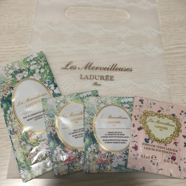 Les Merveilleuses LADUREE(レメルヴェイユーズラデュレ)のレ・メルヴェイユーズ ラデュレ コスメ/美容のキット/セット(サンプル/トライアルキット)の商品写真