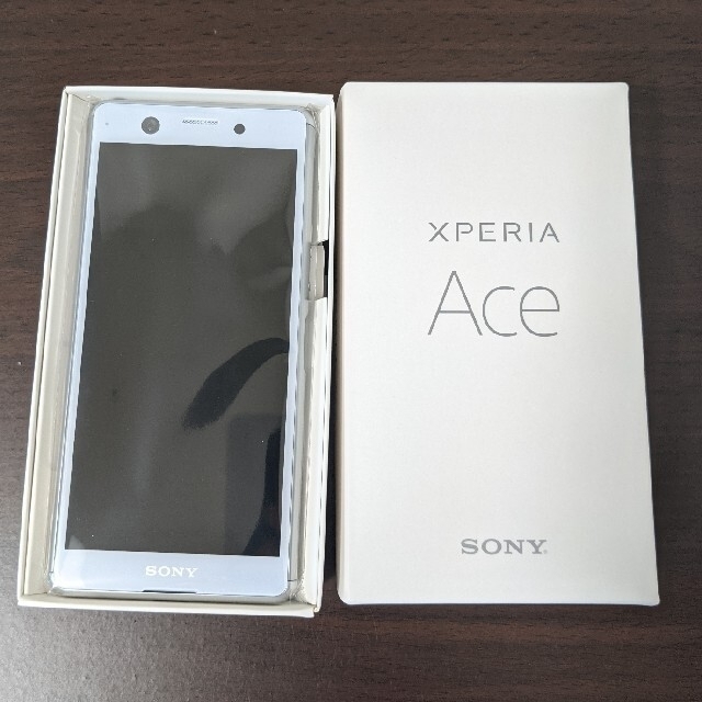 Xperia Ace  ホワイト S新品未使用約155g付属品