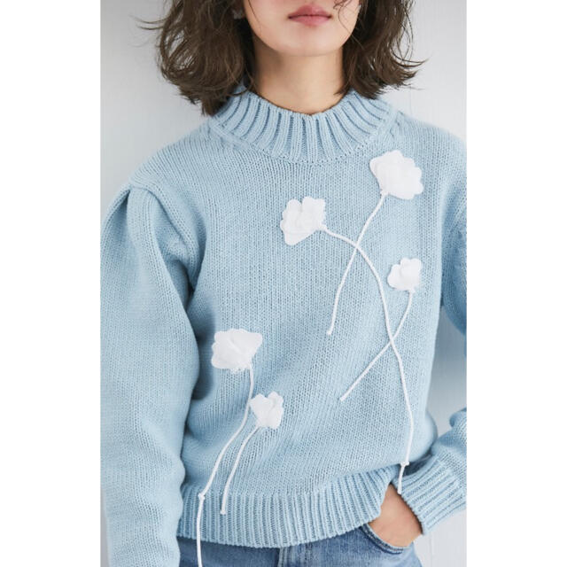 新品タグ付き!seventen!アップリケコットンニット! | www.jarussi.com.br