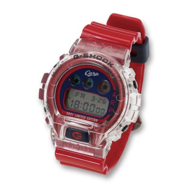 G-SHOCK(ジーショック)の2021年モデル 広島カープ G-SHOCK 2000本限定　新品　未開封 メンズの時計(腕時計(デジタル))の商品写真