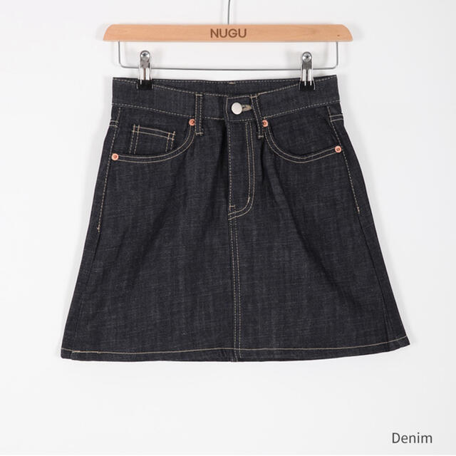デニムスカート　NUGU レディースのスカート(ミニスカート)の商品写真