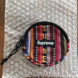 シュプリーム(Supreme)のsupreme woven stripe coin pouch 新品未使用(コインケース/小銭入れ)