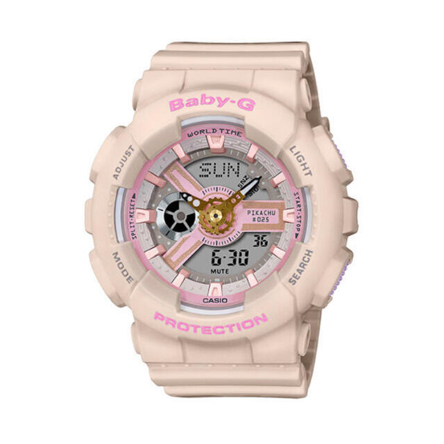 Baby-G(ベビージー)のG-SHOCK  baby-g ポケモン　ピカチュウ　ベビージー レディースのファッション小物(腕時計)の商品写真