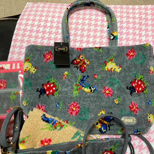 専用です!フェイラー ハイジ バック ハンカチセット | www