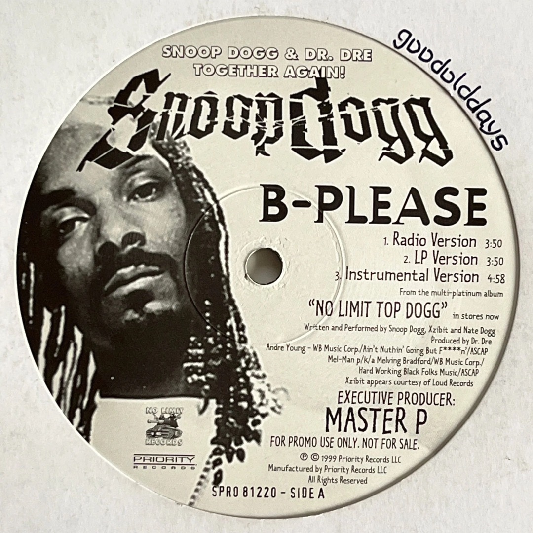 Snoop Dogg - B-Please (OGプロモ)minor