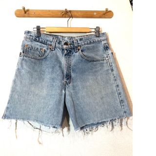 リーバイス(Levi's)のLevi's 550★90'sVINTAGE★デニム★USA製★リーバイス★薄青(ショートパンツ)