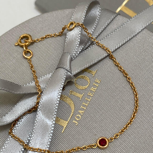 Dior mimioui ルビー ミミウィ ブレスレット K18-