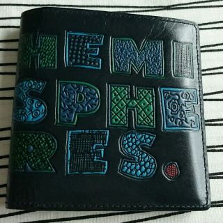 エミスフィール(HEMISPHERE)の革折財布 HEMISPHERES 美品(折り財布)