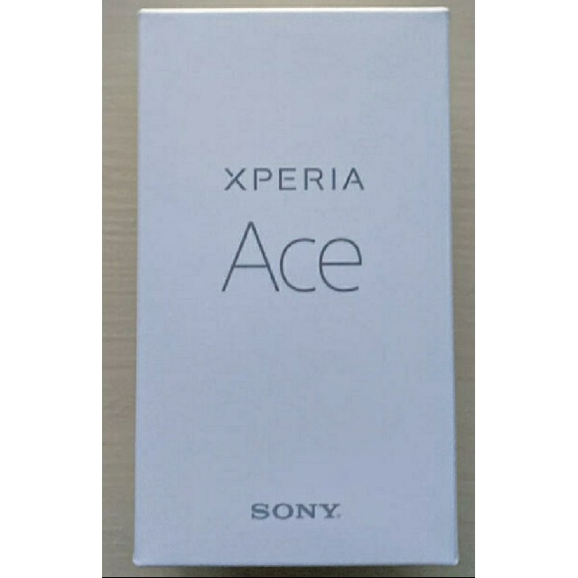 Xperia Ace ホワイト 新品 未使用品スマートフォン/携帯電話