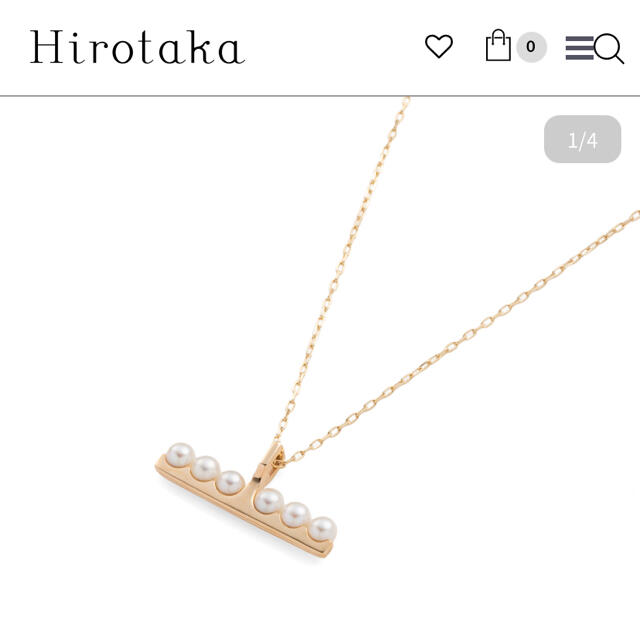 MIKIMOTO(ミキモト)のHirotaka  Beluga Pearl Necklace ネックレス レディースのアクセサリー(ネックレス)の商品写真