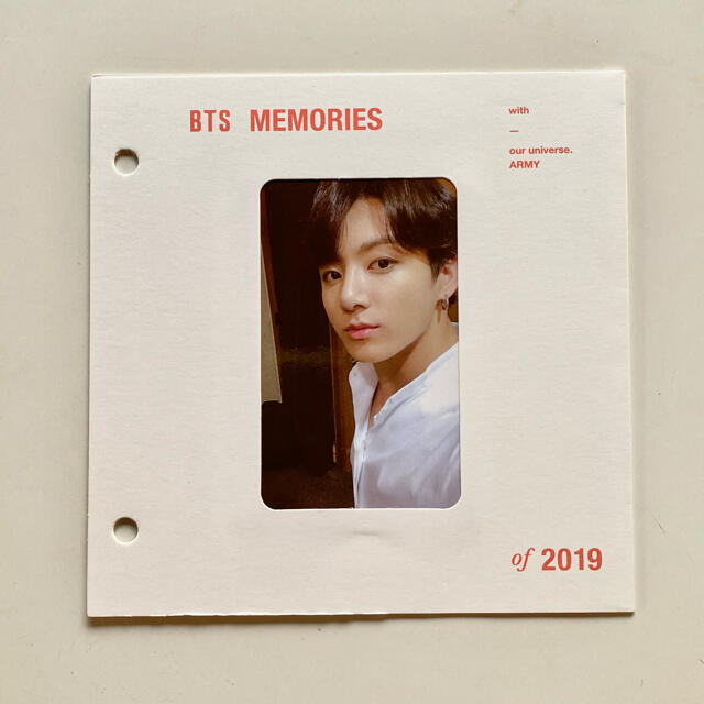 BTS ジョングク　トレカ　memories of 2019