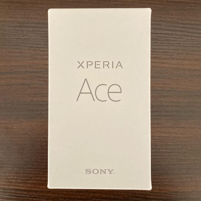 Xperia(エクスペリア)のXperia Ace エクスペリア エース ホワイト simフリー スマホ/家電/カメラのスマートフォン/携帯電話(スマートフォン本体)の商品写真