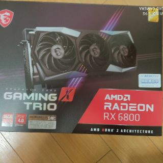 新品未開封品　MSI Radeon RX 6800 GAMING X (PCパーツ)