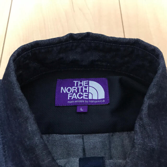 THE NORTH FACE(ザノースフェイス)のノースフェイス  パープルレーベル  デニムシャツ Lサイズ NT3862N メンズのトップス(シャツ)の商品写真