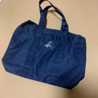 アニエスベー(agnes b.)の美品⭐︎アニエスベー　ネイビー　ハンドバッグ(ハンドバッグ)