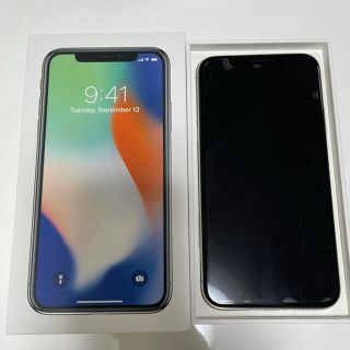 アップル(Apple)のiPhoneX iPhone10本体　256GB(スマートフォン本体)