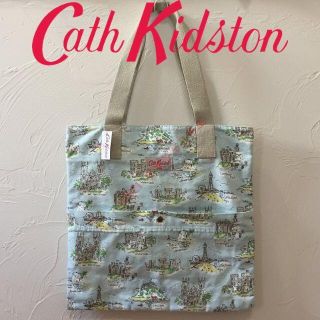 キャスキッドソン(Cath Kidston)の新品 キャスキッドソン ウオッシュドトート ブリタニアブルー(トートバッグ)