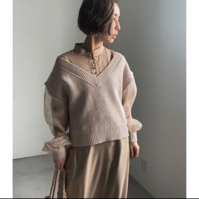 特価良品 美品 定価7.4万 ADORE ドライツイルプリーツワンピース
