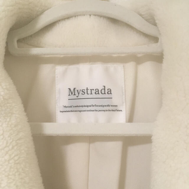 Mystrada(マイストラーダ)の【美品】Mystrada ボリュームライダース レディースのジャケット/アウター(ライダースジャケット)の商品写真