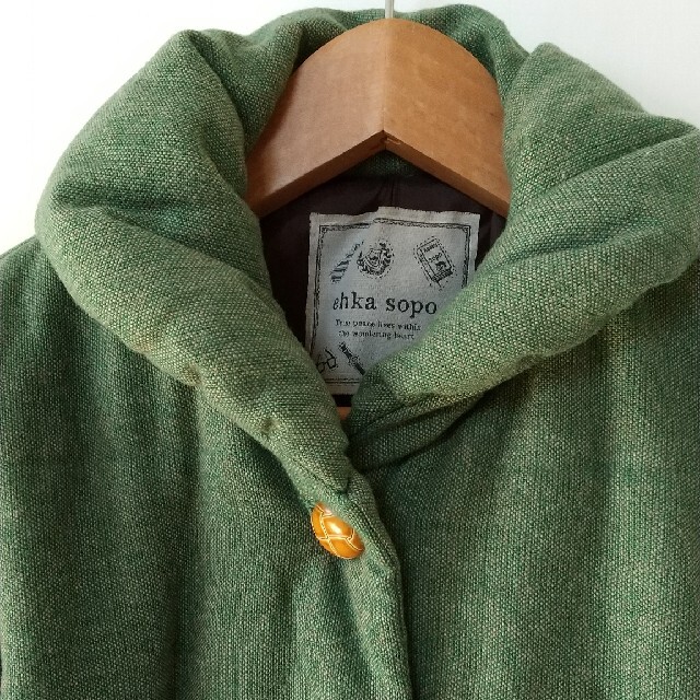 ehka sopo(エヘカソポ)のehka sopo サマンサモスモス 中綿アウター レディースのジャケット/アウター(ブルゾン)の商品写真