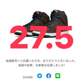 ナイキ(NIKE)のNIKE SB DUNK HIGH BAROQUE BROWN(スニーカー)