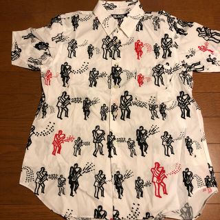 ブラックコムデギャルソン(BLACK COMME des GARCONS)の総柄シャツ(コムデギャルソン)(シャツ)