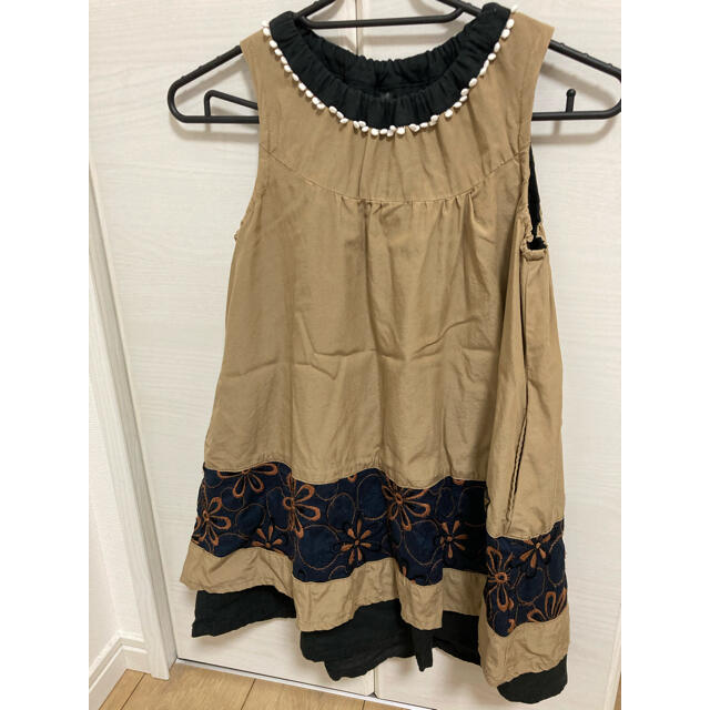 Zuppa di Zucca(ズッパディズッカ)のzuppa di zucca ワンピース120 キッズ/ベビー/マタニティのキッズ服女の子用(90cm~)(ワンピース)の商品写真